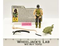 Croc Master V1 100% Complete G.I. Joe 1987 Hasbro Vintage Action Figure