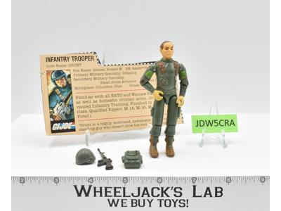 Grunt Swivel Arms V1.5 100% Complete 1982 G.I. Joe Hasbro Vintage Action Figure