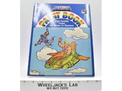 Masters Of The Universe Paint Book 1983 Golden Book Vintage