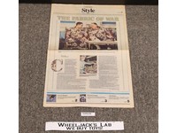 The Fabric of War Desert Storm St. Louis Post Dispatch Feb. 24, 1991 Newspaper
