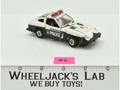 Prowl #2 1982 Vintage G1 Transformers MISSING TIRE WINDSHIELD BROKEN OFF
