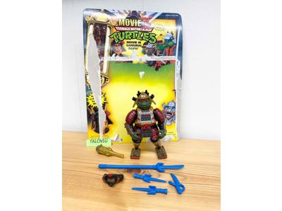 Samurai Raph Movie III w/Cardback NR MINT 100% Complete TMNT 1993 Playmates