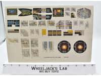 Y-Wing UNUSED Sticker Sheet ONLY Star Wars 1983 Kenner NO REPRO