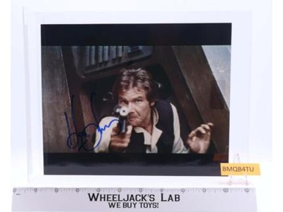 Han Solo Star Wars ROTJ Harrison Ford AUTOGRAPHED 8x10 Picture