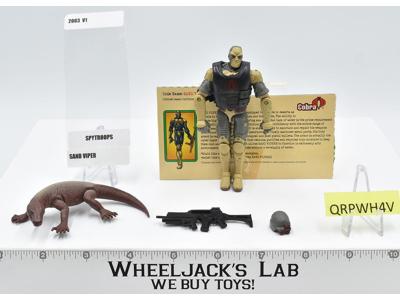 Sand Viper v1 100% Complete G.I. Joe Spy Troops 2003 Hasbro Action Figure