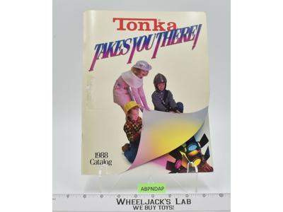 TONKA 1988 Toy Fair Employee Dealer Catalog REAL RACERS MAPLE TOWN POUND PUPPIES