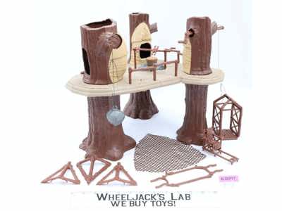 Endor Ewok Village Action Playset 100% Complete ROTJ Star Wars 1983 Vintage