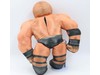 WWF Goldberg 1998 WCW Plush Doll Wrestling Bashin Brawler SIGNED Vince Russo