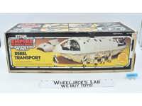 Rebel Transport W/Box NICE COLOR 100% Complete 1982 Star Wars ESB Kenner Vehicle