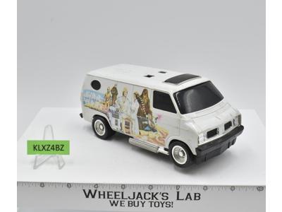 White Character Van Star Wars 1977 Kenner SSP Vintage Toy Car (No Rip Cord)