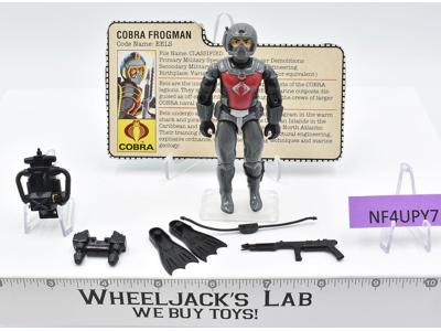 Eels V1 100% Complete G.I. Joe 1985 Hasbro Vintage Action Figure