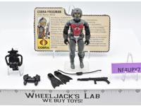 Eels V1 100% Complete G.I. Joe 1985 Hasbro Vintage Action Figure