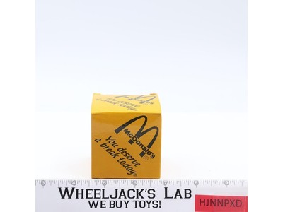 McDonald's Cube Puzzle 3x3x3 Vintage NEW SEALED