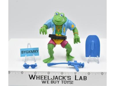 Genghis Frog Teenage Mutant Ninja Turtles TMNT 1989 Playmates Action Figure