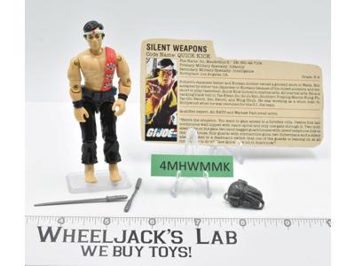 Quick Kick V1 100% Complete G.I. Joe 1985 Hasbro Vintage Action Figure