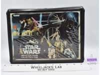 Star Wars Vinyl Collector's Case W/ STICKERS 1977 Kenner Carry Storage Case