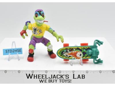 Mondo Gecko 100% Complete Teenage Mutant Ninja Turtle TMNT Playmates 1990