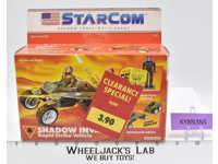 Shadow Invader WORKS Complete Starcom 1986 Coleco Action Figure Vehicle MIB