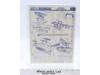 Stellar Stiletto 1988 ORIGINAL Instructions / Blueprints G.I. Joe Hasbro Vehicle
