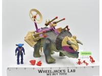 Triceratops W/Hammerhead Dino Riders 1989 Tyco Toys Vintage Action Figure WORKS