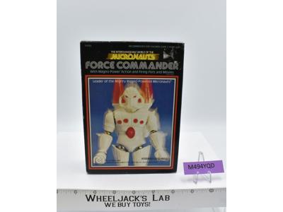 Force Commander 100% Complete W/Box Micronauts 1977 Mego Vintage Action Figure