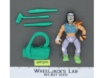 Casey Jones 100% Complete Teenage Mutant Ninja Turtles Playmates 1989 Vintage