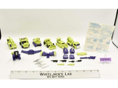 Devastator 100% Complete Vintage 1985 G1 Transformers Hasbro Action Figure