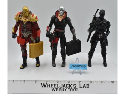 Destro X2 & Snake Eyes Classified Series 6" 100% Complete GI Joe 2020 Hasbro