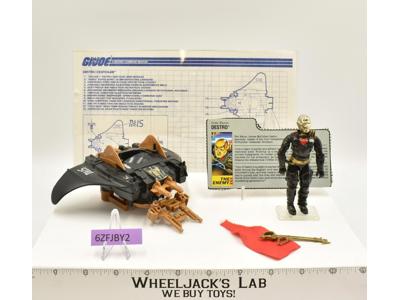 Destro's Despoiler 100% Complete GI Joe 1988 Hasbro Action Figure Vehicle