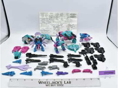 Piranacon 100% Complete Vintage 1988 G1 Transformers Hasbro Action Figure