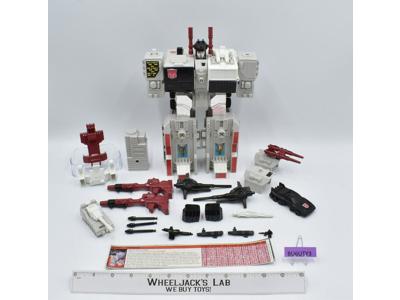 Metroplex 100% Complete RT Vintage 1985 G1 Transformers Hasbro Action Figure