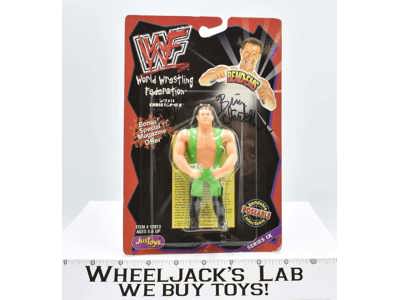 Brian Christopher 6" AUTOGRAPHED WWF Bend-Ems MOSC 1994 Just Toys Figure