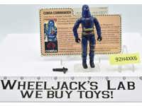 Cobra Commander V2 100% Complete GI Joe Vintage Hasbro 1984 Mail Away