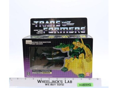 Barrage 100% Complete 1985 Vintage G1 Transformers Hasbro Action Figure MISB