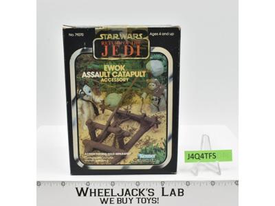 Ewok Assault Catapult W/Box Star Wars ROTJ 1984 Kenner Action Figure Vehicle