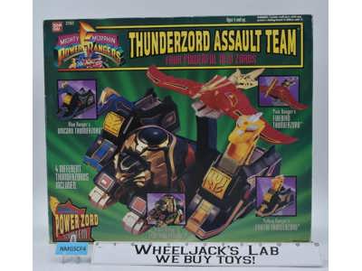 Thunderzord Assault Team Mighty Morphin Power Rangers 1994 Bandai NEW MIB
