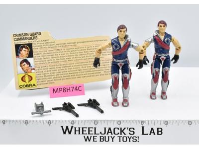 Tomax & Xamot V1 100% Complete G.I. Joe 1985 Hasbro Vintage Action Figure
