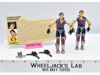 Tomax & Xamot V1 100% Complete G.I. Joe 1985 Hasbro Vintage Action Figure