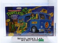 Channel 6 Newsvan AFA GRADED 75+ 75/90/90 TMNT 1992 Playmates NEW SEALED