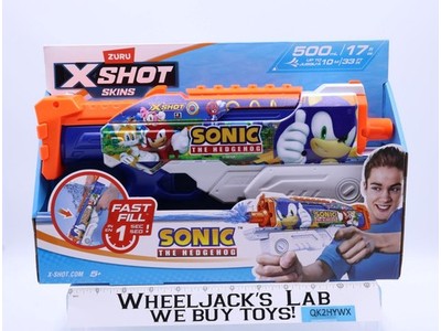 Sonic the Hedgehog X-Shot Skins 2022 Zuru Water Gun Squirt Gun NEW MISP
