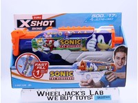 Sonic the Hedgehog X-Shot Skins 2022 Zuru Water Gun Squirt Gun NEW MISP