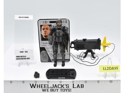 Duke V35 100% Complete G.I. Joe 2009 Hasbro Action Figure