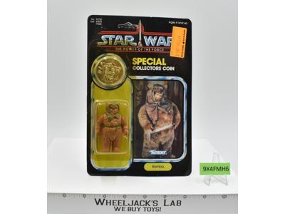 Romba W/Coin 92 Back Star Wars POTF 1984 Kenner Action Figure NEW MOSC SEALED