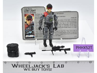 Low-Light V1 100% Complete G.I. Joe 1986 Hasbro Vintage Action Figure