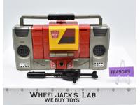 Blaster 100% Complete 1985 Vintage G1 Transformers Boombox Action Figure