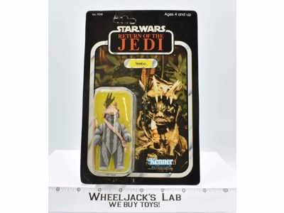 Teebo Ewok 79 Back Star Wars ROTJ 1984 Kenner Figure NEW MOSC