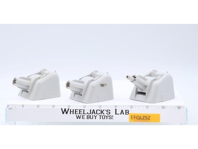 Deck Turret Set of 3 USS Flagg Aircraft Carrier NO REPRO 1985 GI Joe Vintage