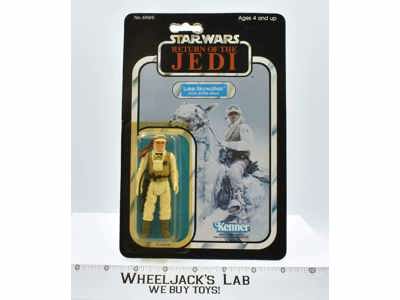 Luke Skywalker Hoth 77 Back Star Wars ROTJ 1983 Kenner Action Figure NEW MOSC