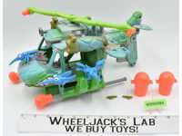 Turtlecopter 100% Complete WORKS Teenage Mutant Ninja Turtle TMNT 1990 Playmates