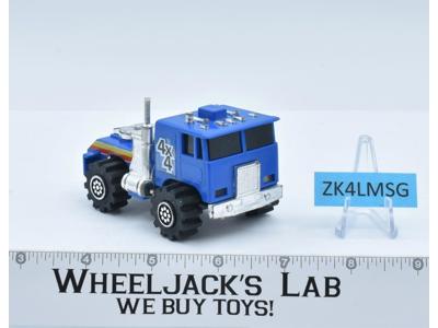 Blue Semi Truck 4x4 Rough Riders Schaper Stomper 1981 Vintage Toy Car